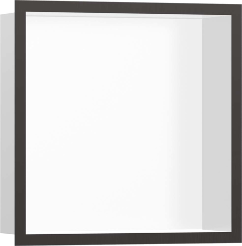 Slika od XtraStoris Individual Wall niche Matt White with design frame 300/300/100