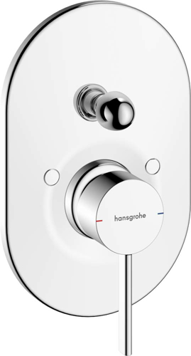 Slika od Zesis S Single lever bath mixer for concealed installation