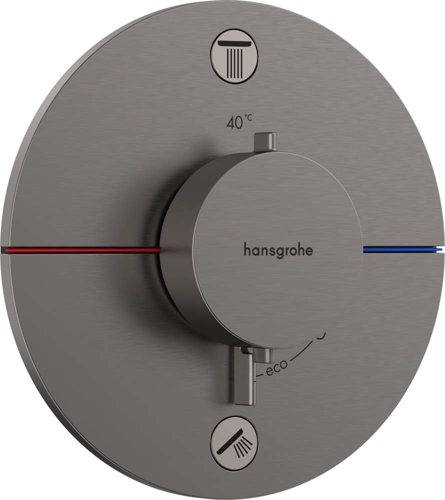 Slika od ShowerSelect Comfort S Thermostat for concealed installation for 2 functions with integrated security combination according to EN1717