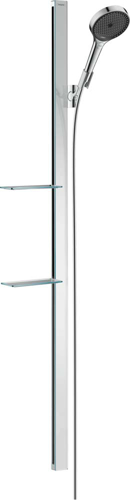 Slika od Rainfinity Shower set 130 3jet with shower bar 150 cm and shelves