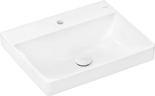 Slika od Xelu Q Countertop basin ground 600/480 with tap hole without overflow, SmartClean