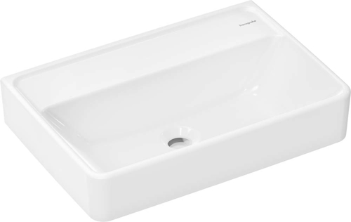 Slika od Xanuia Q Wash basin Compact 550/370 without tap hole and overflow, SmartClean