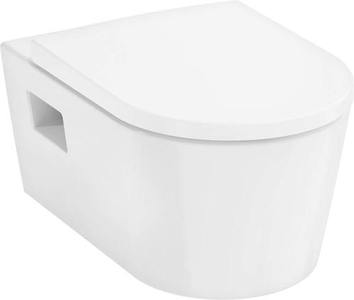 Slika od EluPura Original S Wall hung WC Set 540 AquaChannel Flush HygieneEffect with WC seat with SoftClose and QuickRelease