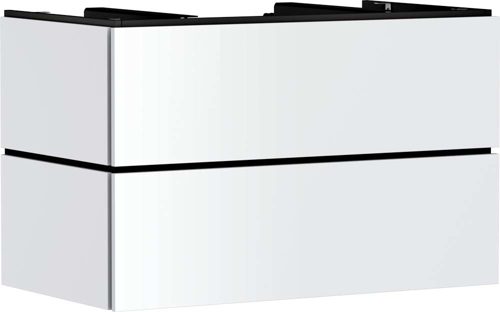 Slika od Xilesa E Vanity unit 980/550 with 2 drawers PushOpen for console with cutout middle