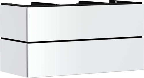 Slika od Xilesa E Vanity unit 1180/550 with 2 drawers PushOpen for console with cutout middle