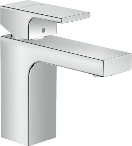 Slika od Vernis Shape Single lever basin mixer 100 with isolated water conduction and metal pop-up waste set
