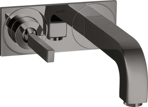 Slika od Citterio Single lever basin mixer for concealed installation wall-mounted with pin handle, spout 220 mm and plate