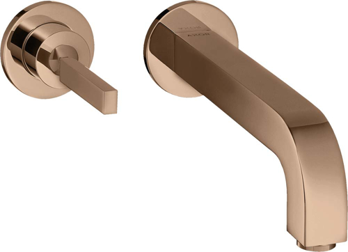 Slika od Citterio Single lever basin mixer for concealed installation wall-mounted with pin handle, spout 220 mm and escutcheons