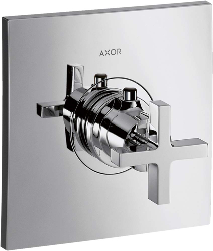 Slika od Citterio Thermostat HighFlow for concealed installation with cross handle