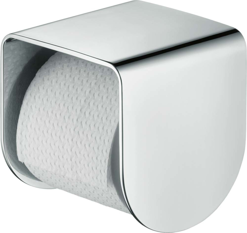 Slika od Universal Softsquare Toilet paper holder with shelf