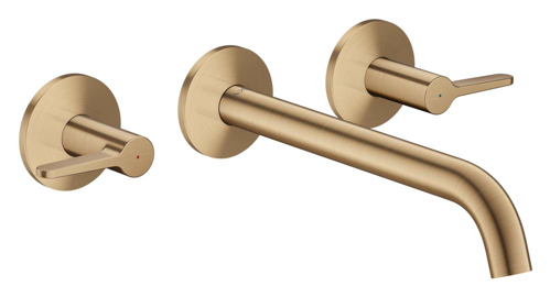 Slika od One 3-hole bath mixer for concealed installation wall-mounted with lever handles