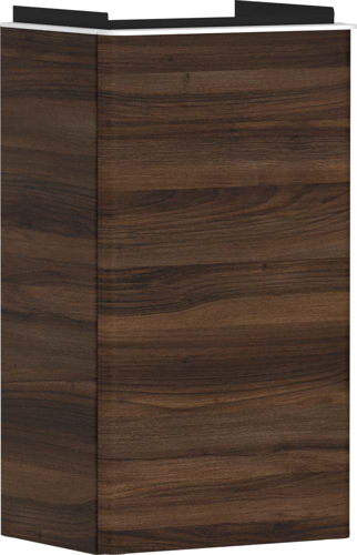 Slika od Xelu Q Vanity unit Dark Walnut 340/245 for handrinse basin, door hinge right