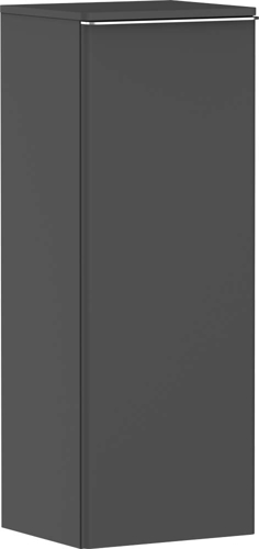 Slika od Xelu Q Mid-height cabinet Diamond Matt Grey 400/350, door hinge right