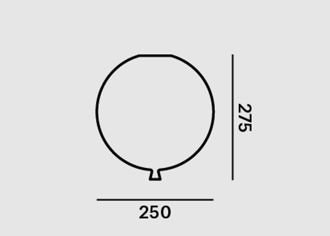 Slika od MEMORY ZIDNA LAMPA 25X27,5 cm