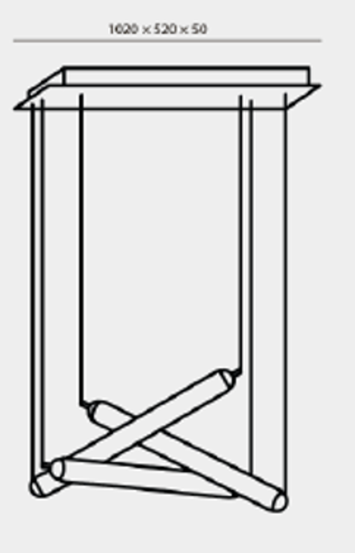 Slika od PURO ECLECTIC PLAFONSKA LAMPA 102X52 cm