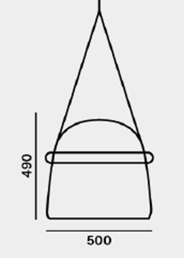 Slika od MONA XL PLAFONSKA LAMPA 50X49 cm