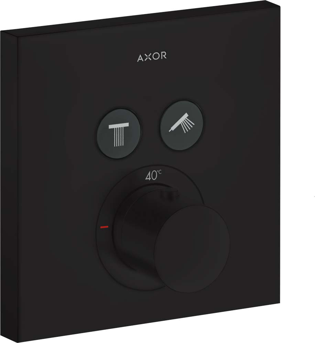 Slika od AXOR ShowerSolutions Thermostat for concealed installation square for 2 functions