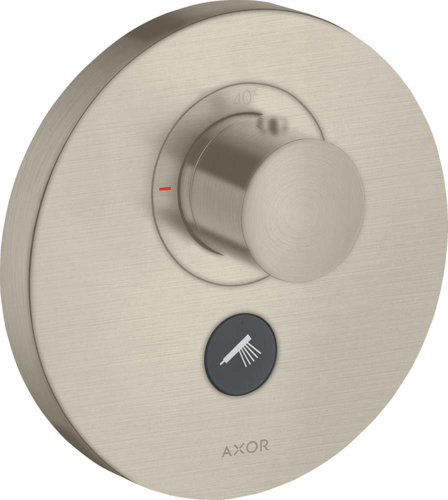 Slika od AXOR ShowerSelect Thermostat HighFlow for concealed installation round for 1 function and additional outlet