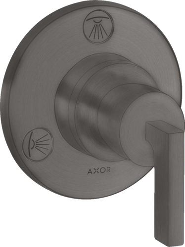 Slika od AXOR Citterio Shut-off/ diverter valve Trio/ Quattro for concealed installation with lever handle