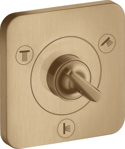 Slika od AXOR Citterio E Shut-off/ diverter valve Trio/ Quattro 120/120 for concealed installation