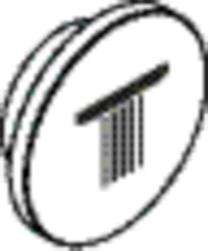 Slika od Symbol overhead shower thermostatic module Select 