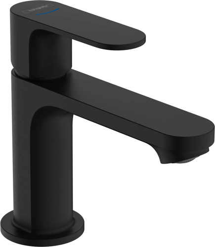 Slika od  Rebris S Pillar tap 80 with lever handle for cold water or pre-adjusted water without waste set