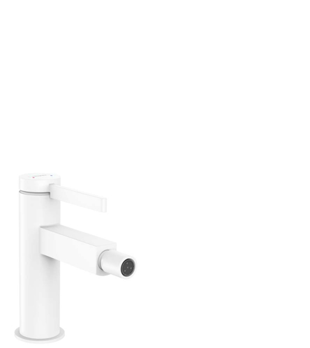 Slika od  Finoris Single lever bidet mixer with push-open waste set