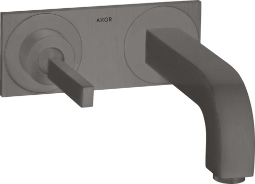 Slika od AXOR Citterio Single lever basin mixer for concealed installation wall-mounted with pin handle, spout 160 mm and plate