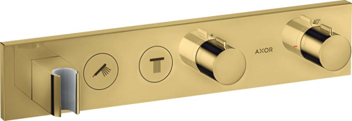 Slika od AXOR ShowerSolutions Thermostatic module Select 460/90 for concealed installation for 2 functions