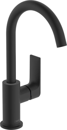 Slika od  Rebris E Single lever basin mixer 210 with swivel spout and pop-up waste set