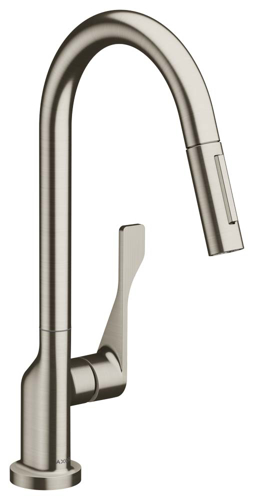 Slika od AXOR Citterio Single lever kitchen mixer 250 with pull-out spray EcoSmart
