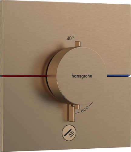 Slika od  ShowerSelect Comfort E Thermostat for concealed installation for 1 function and additional outlet