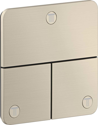 Slika od AXOR ShowerSelect ID Valve for concealed installation softsquare for 3 functions