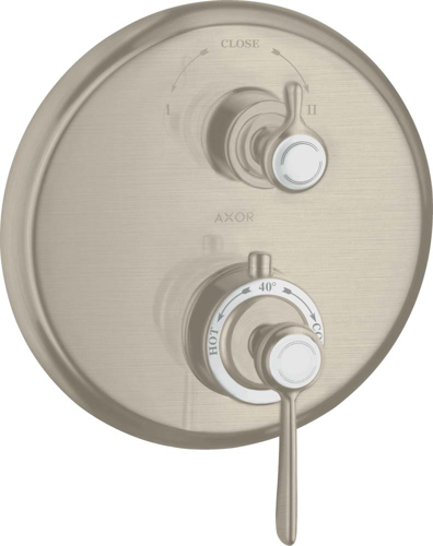 Slika od AXOR Montreux Thermostat for concealed installation with lever landle and shut-off/ diverter valve