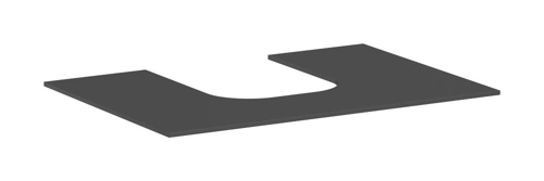 Slika od  Xevolos E Console 780/550 with cutout middle for countertop basin ground