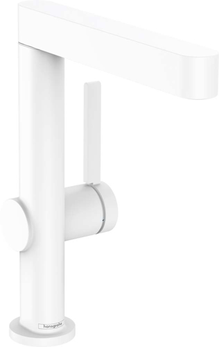 Slika od  Finoris Single lever basin mixer 230 with swivel spout and push-open waste set