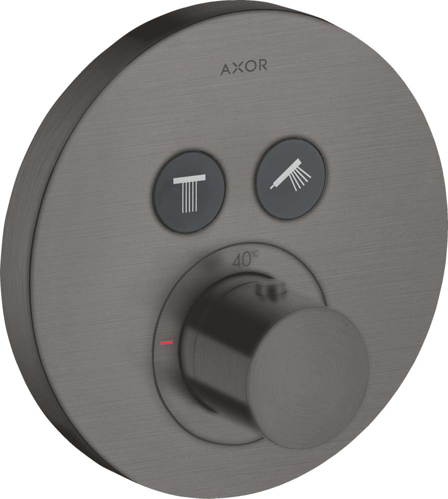 Slika od AXOR ShowerSolutions Thermostat for concealed installation round for 2 functions