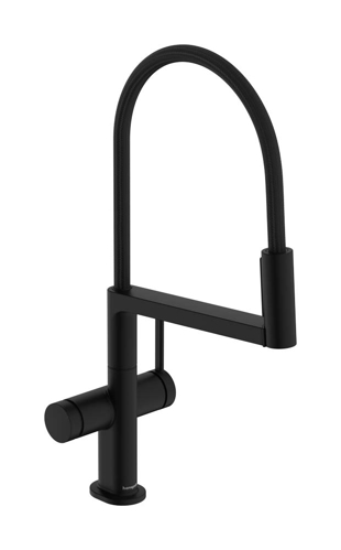 Slika od  Talis Select M54 PowderSpray Single lever kitchen mixer Semi-Pro, 3jet