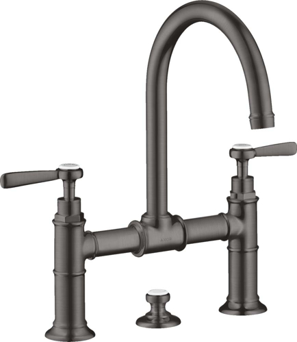 Slika od AXOR Montreux 2-handle basin mixer 220 with lever handles and pop-up waste set