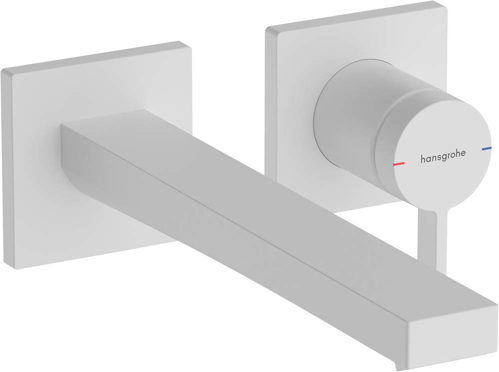 Slika od  Tecturis E Single lever basin mixer for concealed installation wall-mounted EcoSmart+ with spout 22,5 cm