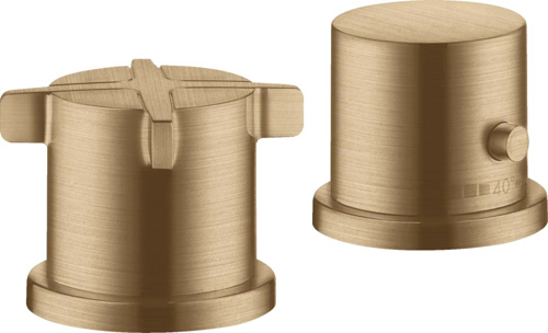 Slika od AXOR Citterio E 2-hole rim mounted thermostatic bath mixer