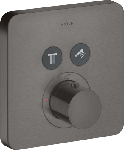 Slika od AXOR ShowerSolutions Thermostat for concealed installation softsquare for 2 functions