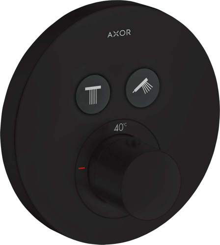 Slika od AXOR ShowerSolutions Thermostat for concealed installation round for 2 functions
