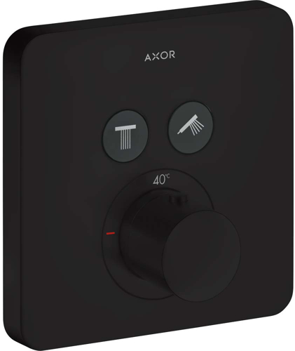 Slika od AXOR ShowerSolutions Thermostat for concealed installation softsquare for 2 functions