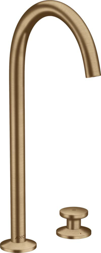 Slika od AXOR One 2-hole basin mixer Select 260 with push-open waste set