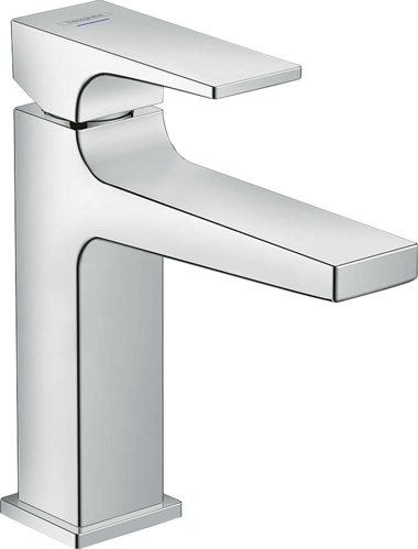 Slika od  Metropol Pillar tap 100 with lever handle for cold water or pre-adjusted water without waste set