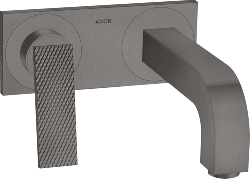 Slika od AXOR Citterio Single lever basin mixer for concealed installation wall-mounted with lever handle, spout 220 mm and plate - rhombic cut
