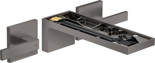 Slika od AXOR MyEdition 3-hole basin mixer for concealed installation wall-mounted with spout 221 mm, lever handles, without plate