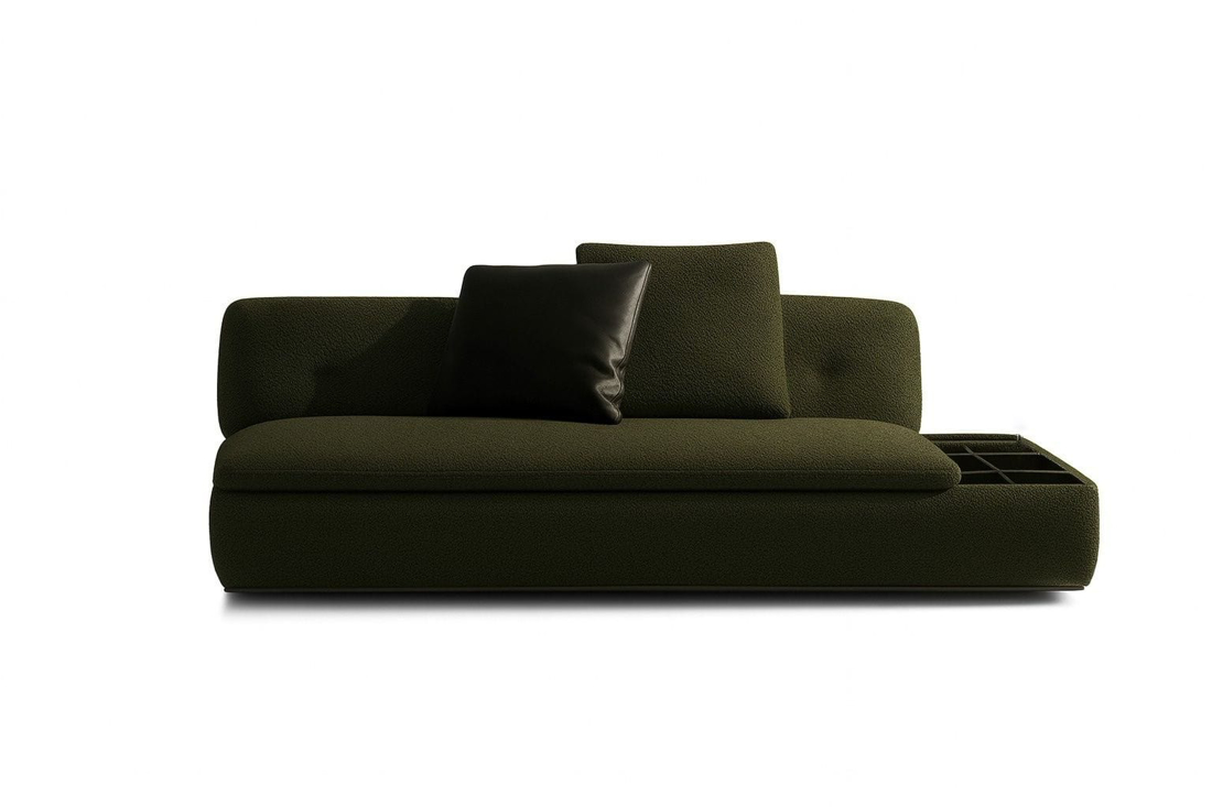 Slika od OAZA SOFA SA STOCICEM DESNO 244*106*h64 cm NUBUCK