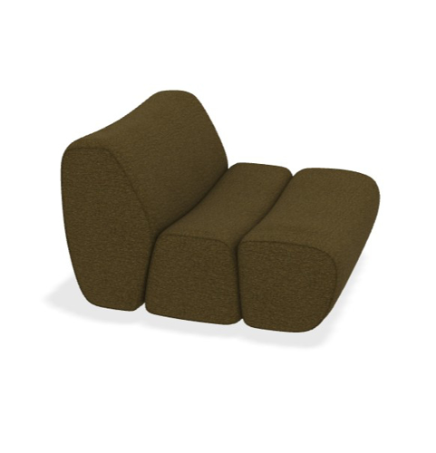Slika od VELVET DREAM SOFA BEZ RUKONASLONA 91x103x67,5 cm